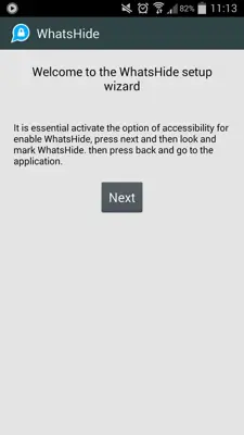 WhatsHide android App screenshot 2